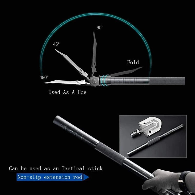 Outdoor Multi-purpose Folding Shovel – Essential Camping and Garden Tool - Image 5