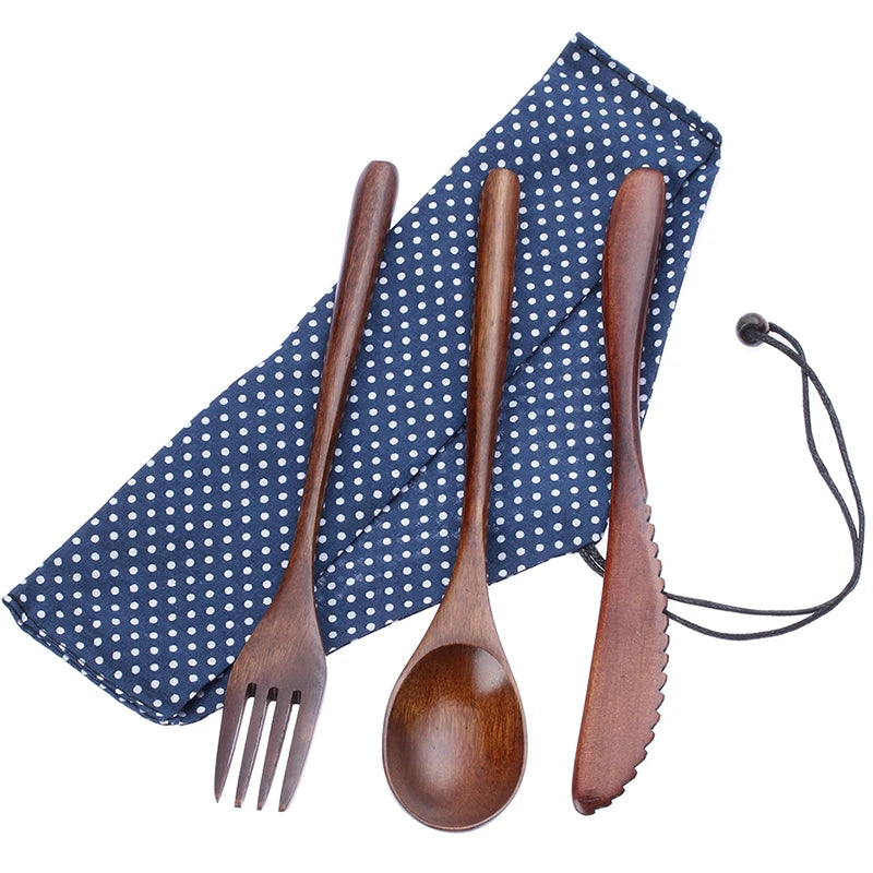 Eco-Friendly Bamboo Cutlery Set – Sustainable Dining Essentials - Image 2