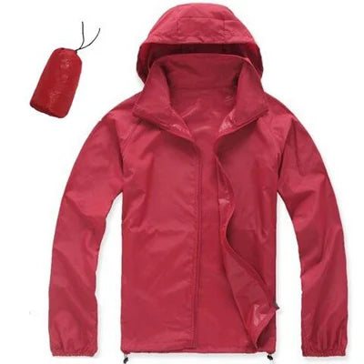 DIMUSI Men's & Women's Quick Dry UV Protection Windbreaker Jacket - Image 15