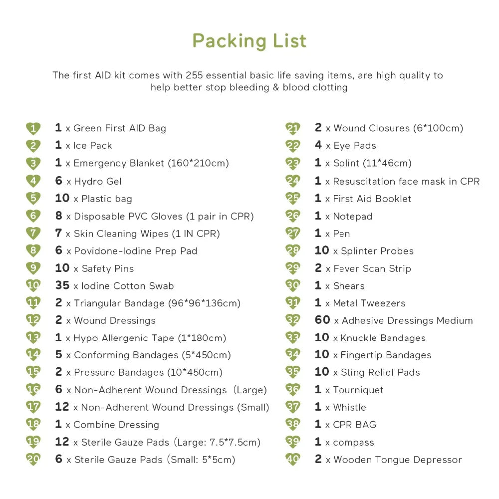 BearHoHo Large Size Handy First Aid Kit Bag – Essential Emergency Companion - Image 6