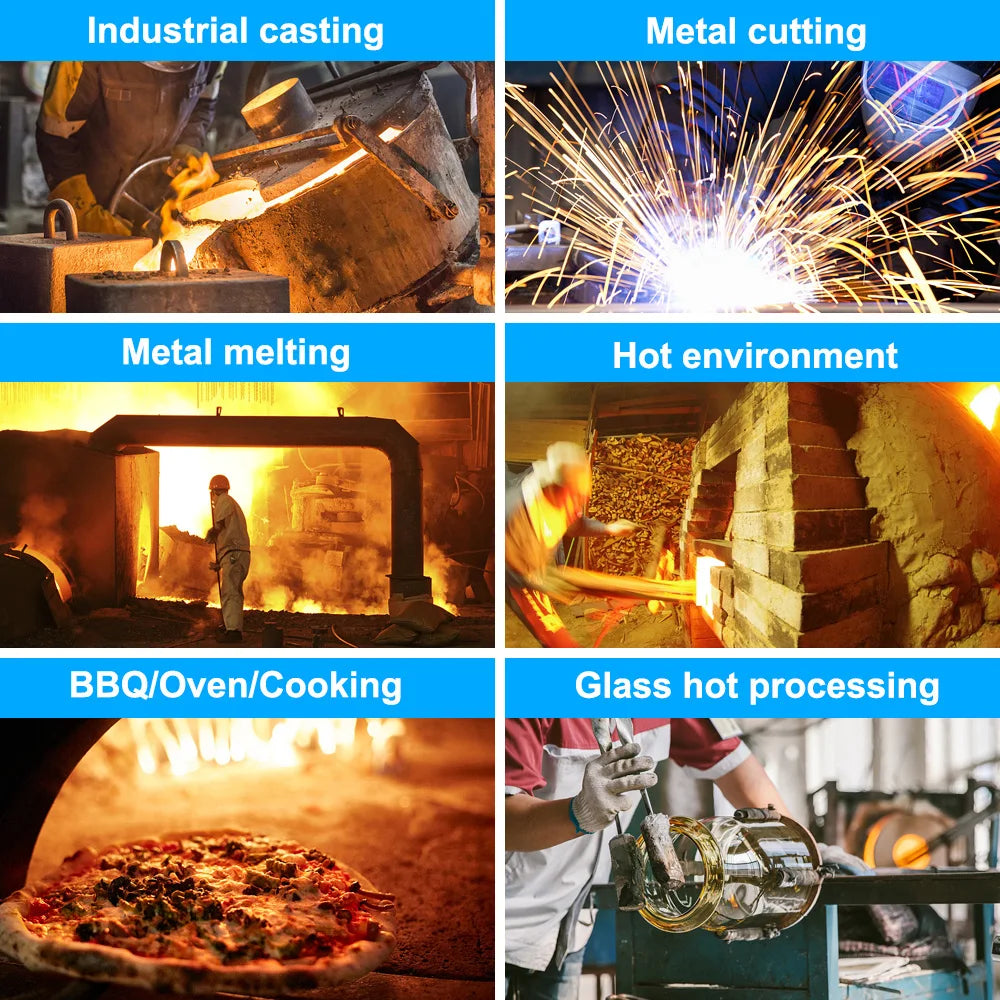 Heatproof Aramid Yarn Gloves – Ultimate Protection for Hot Surfaces - Image 6