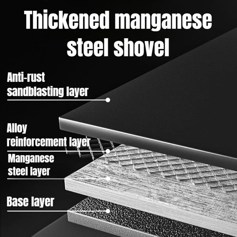 Outdoor Multifunctional Folding Shovel – Essential Survival Gear - Image 5