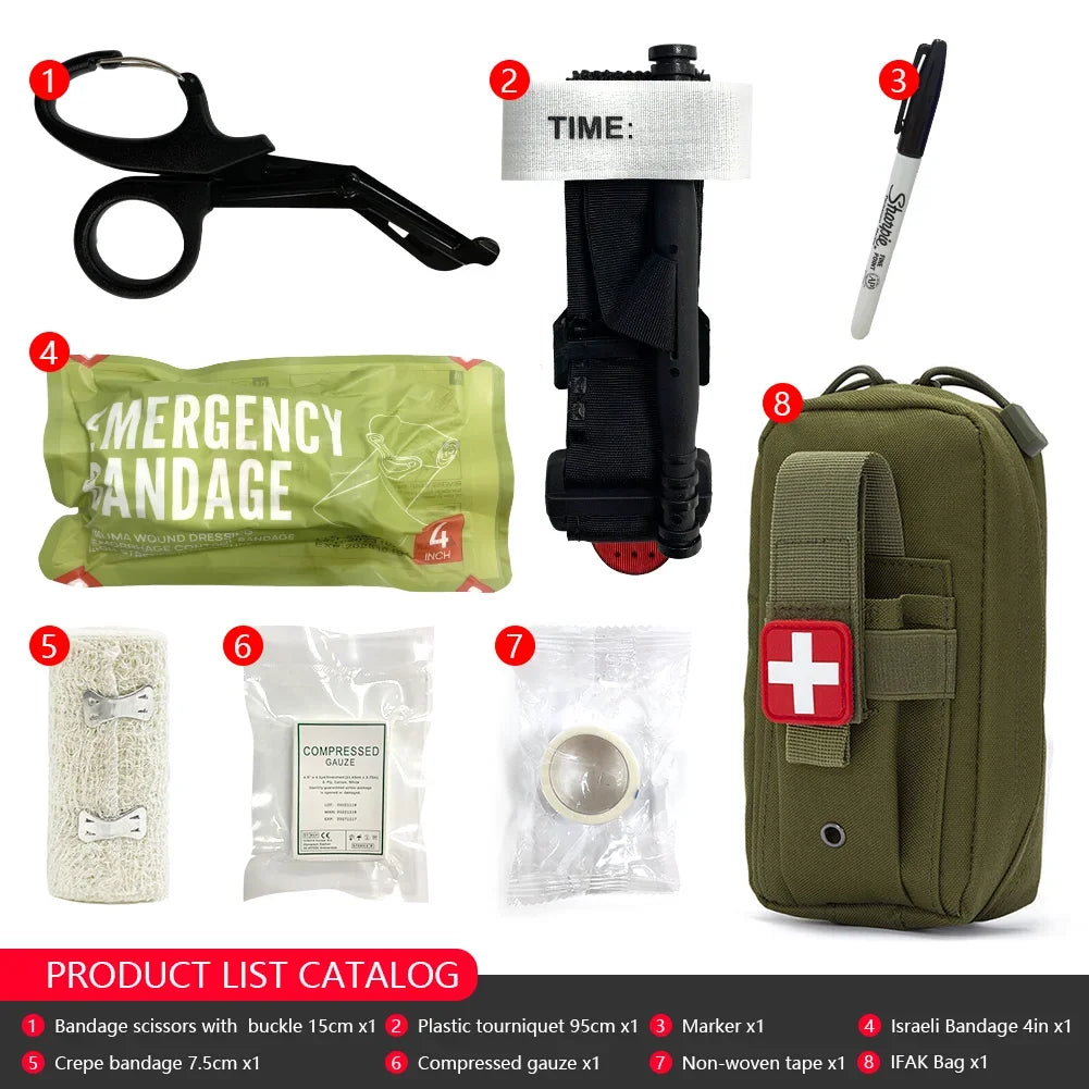 Portable Medium Bag First Aid Pouch – Essential Survival Kit for Emergencies
