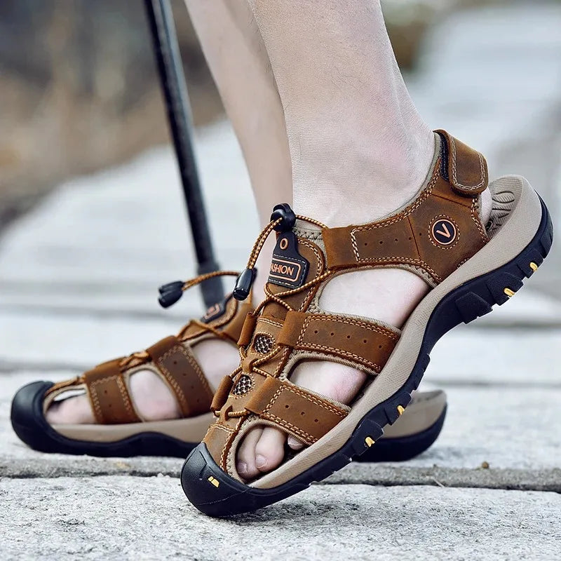 Big Size Men's Summer Sandals – Perfect for Outdoor Adventures - Image 6