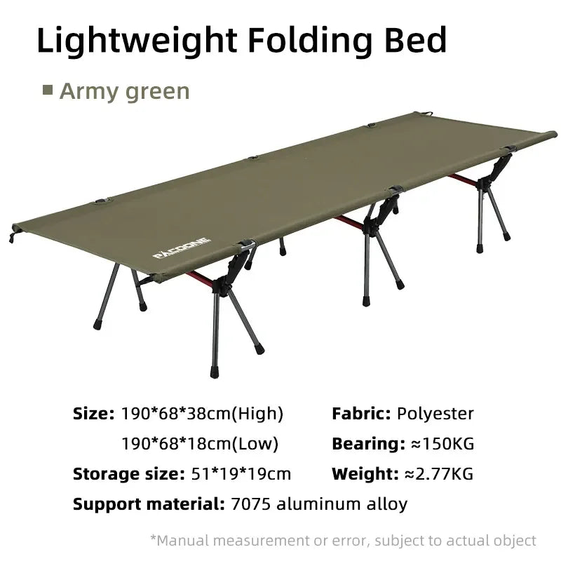 Portable and Comfortable Camping Cot – Perfect for Outdoor Adventures - Image 9