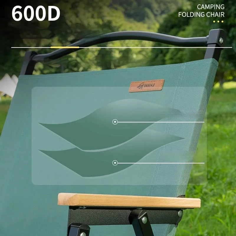 GIANXI Green Summer Camping Chair – Perfect for Outdoor Adventures - Image 3