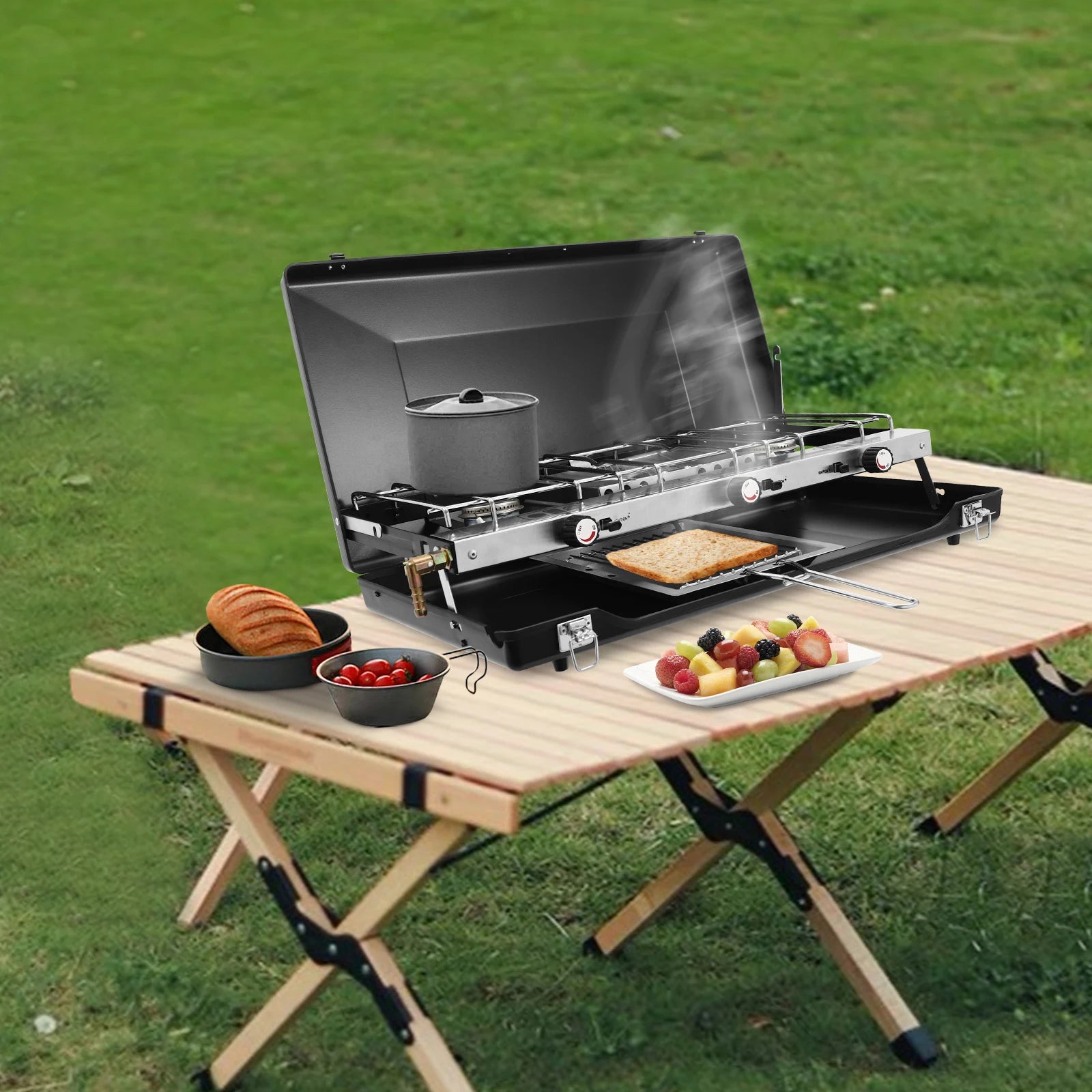 Durable Campfire Grill – Perfect for Outdoor Cooking Adventures - Image 6