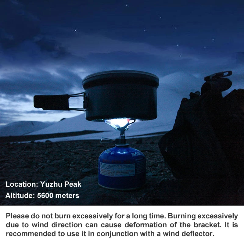 BRS Outdoor Gas Stove – Ultralight Titanium Camping Burner for Adventurers - Image 5