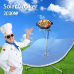 2000W Solar Cooker: Portable Outdoor BBQ Sun Reflective Heaters