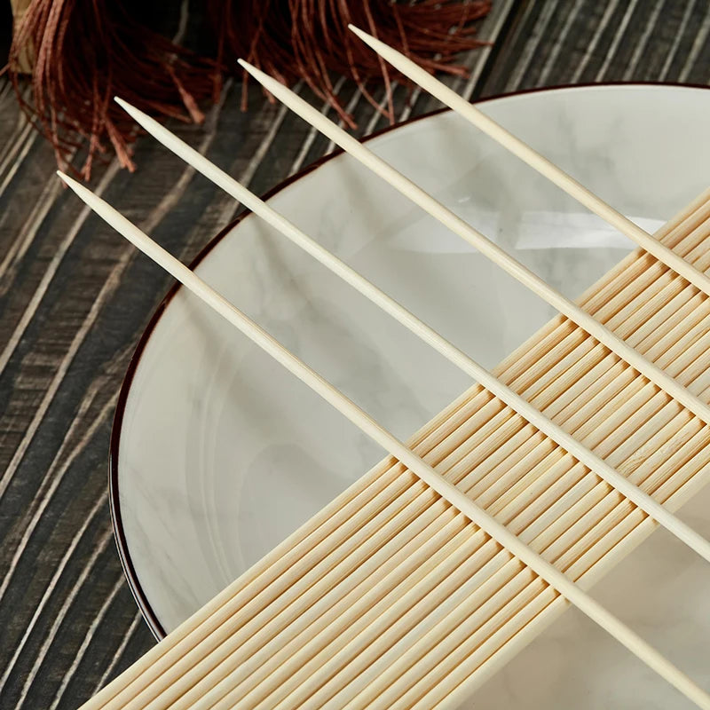 High-Quality Bamboo Skewer Sticks – Perfect for BBQs and Parties - Image 3