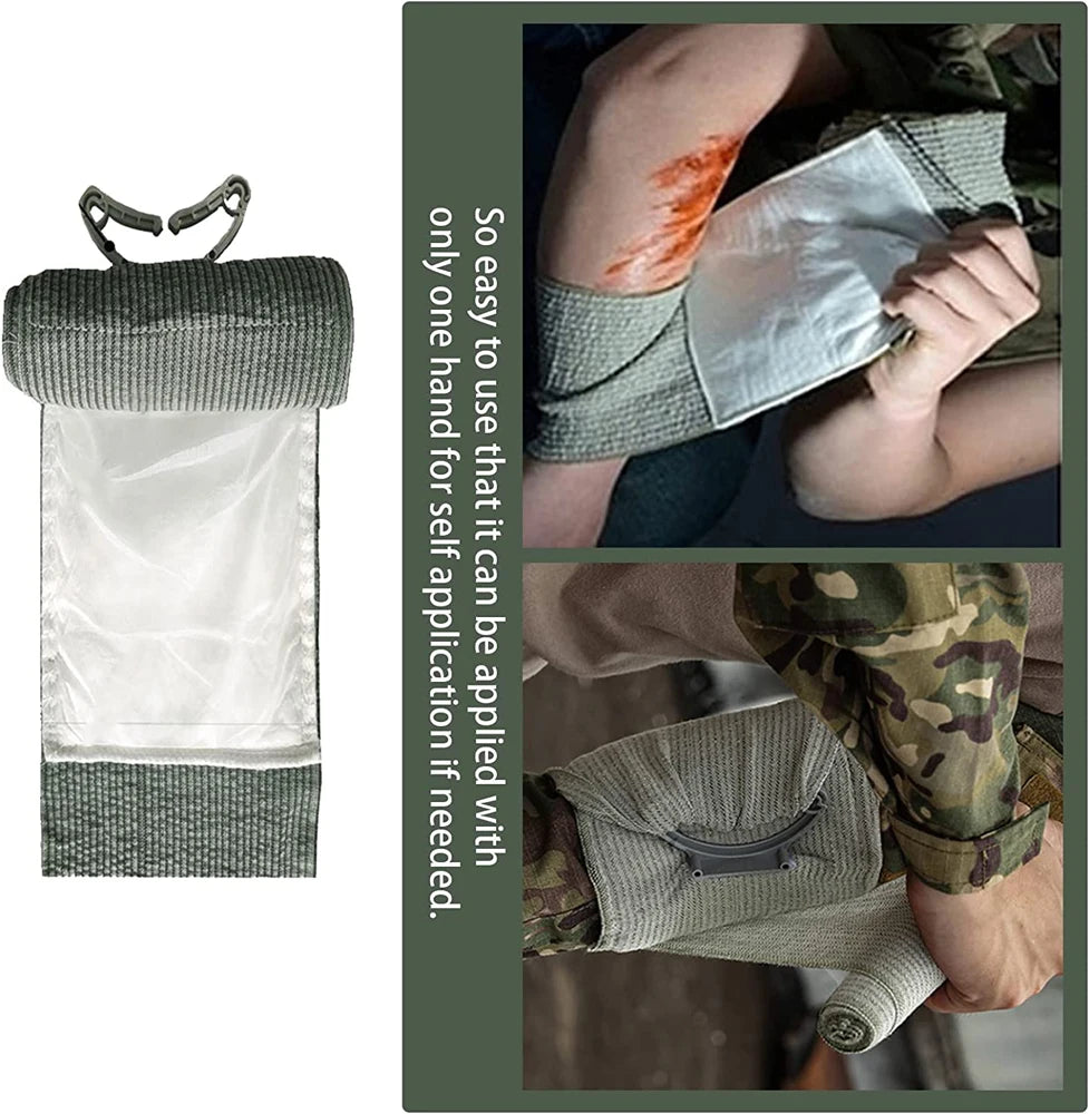 Israeli Bandage – 4/6in Emergency Combat Compression Dressing - Image 3