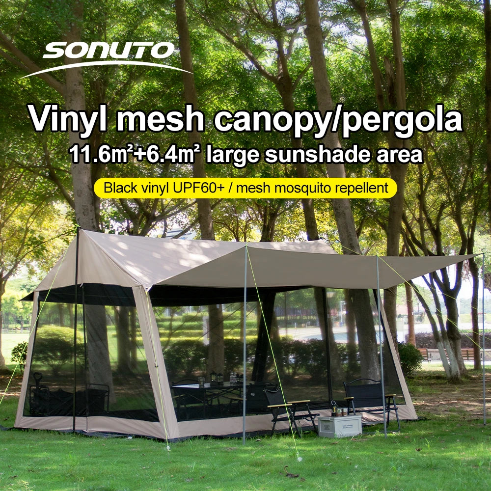 210D Outdoor Family Tent – Spacious, Portable, and Protective Shelter