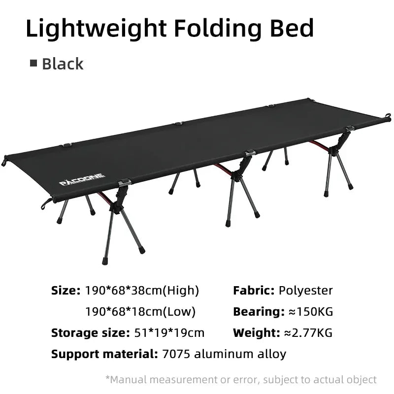 Portable and Comfortable Camping Cot – Perfect for Outdoor Adventures - Image 7