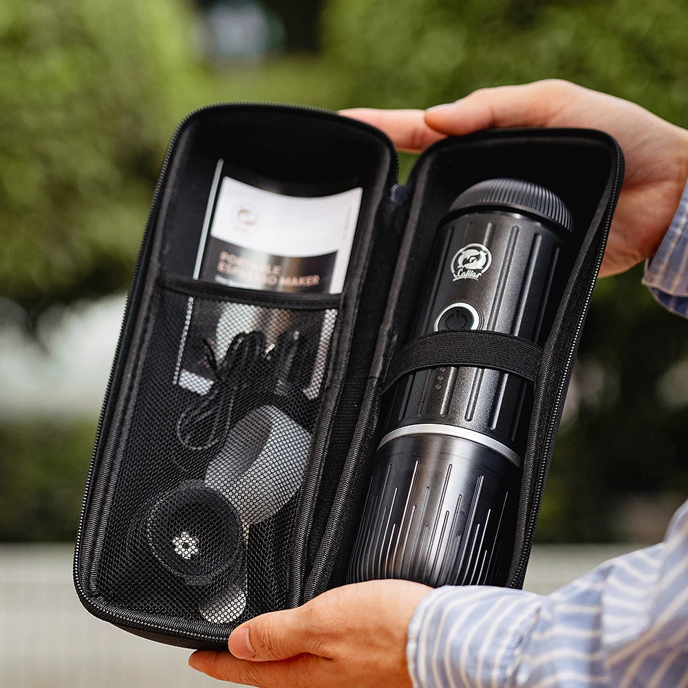 iCafilas 2in1 Espresso Machine – Portable Coffee Maker for Adventures - Image 2