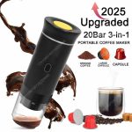 20Bar Upgraded Portable Espresso Machine – Perfect for Coffee Lovers on the Go