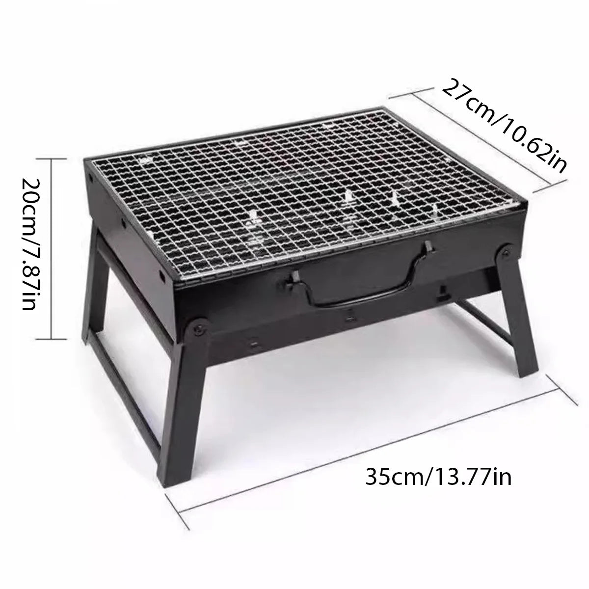 Portable BBQ Charcoal Grill – Compact and Convenient for Outdoor Cooking - Image 6