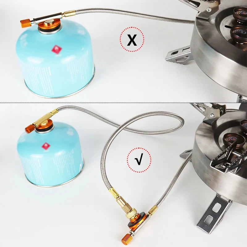 Outdoor Camping Stove Butane Gas Adapter – Essential Cooking Accessory - Image 6