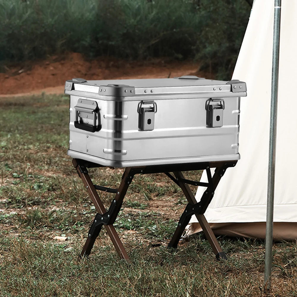 30-80L Aluminum Alloy Large Capacity Storage Box for Outdoor Adventures - Image 5