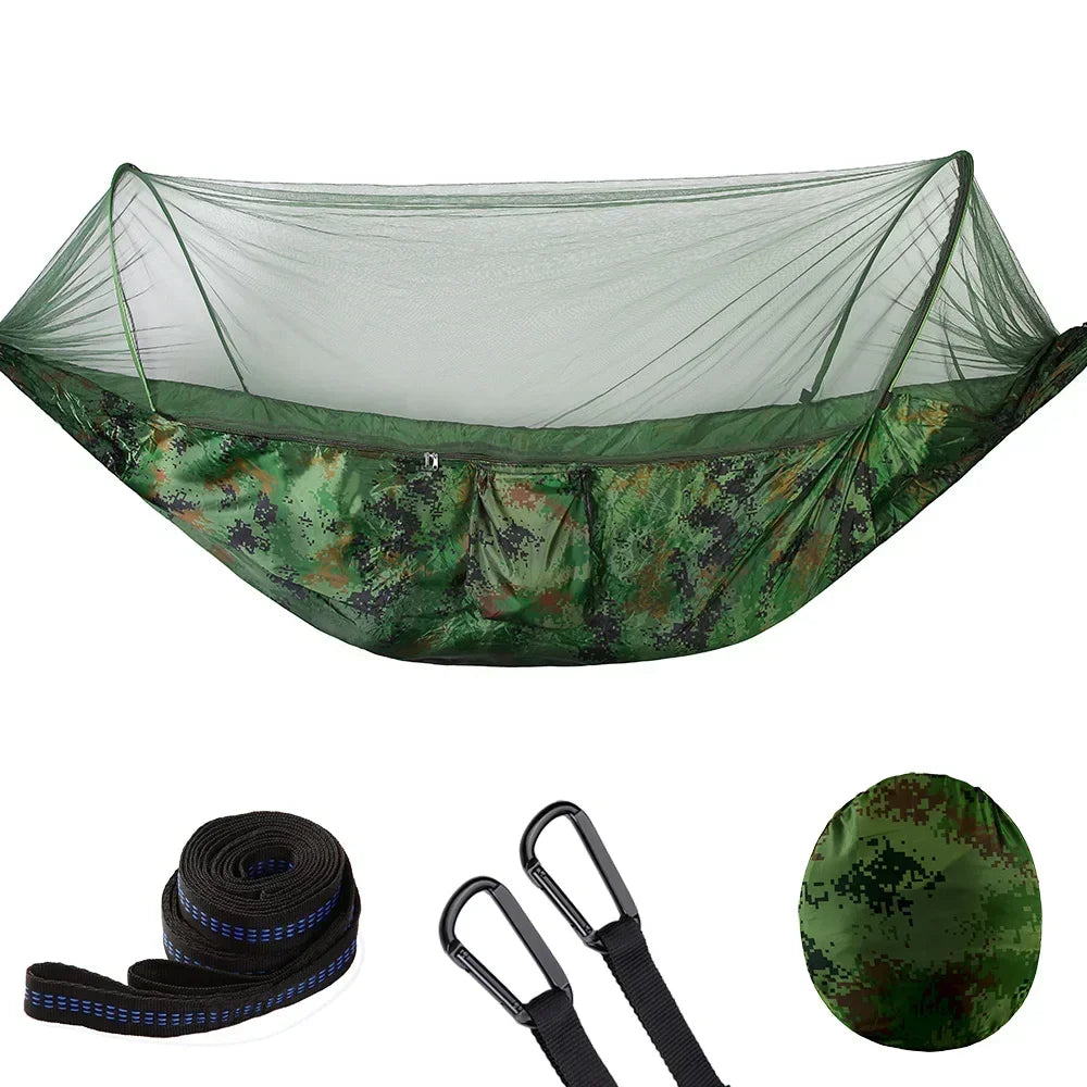 2023 Camping Hammock with Mosquito Net – Lightweight & Portable - Image 12