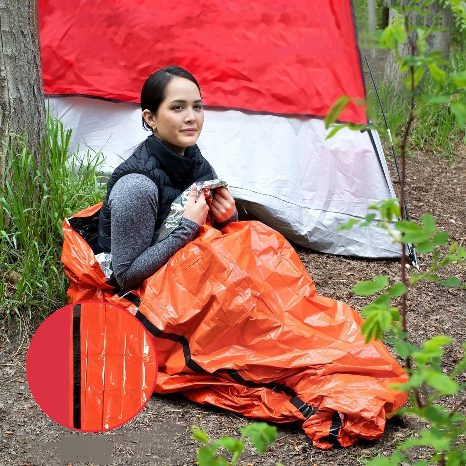 Emergency Rain Poncho Thermal Blanket – Essential Survival Gear - Image 6