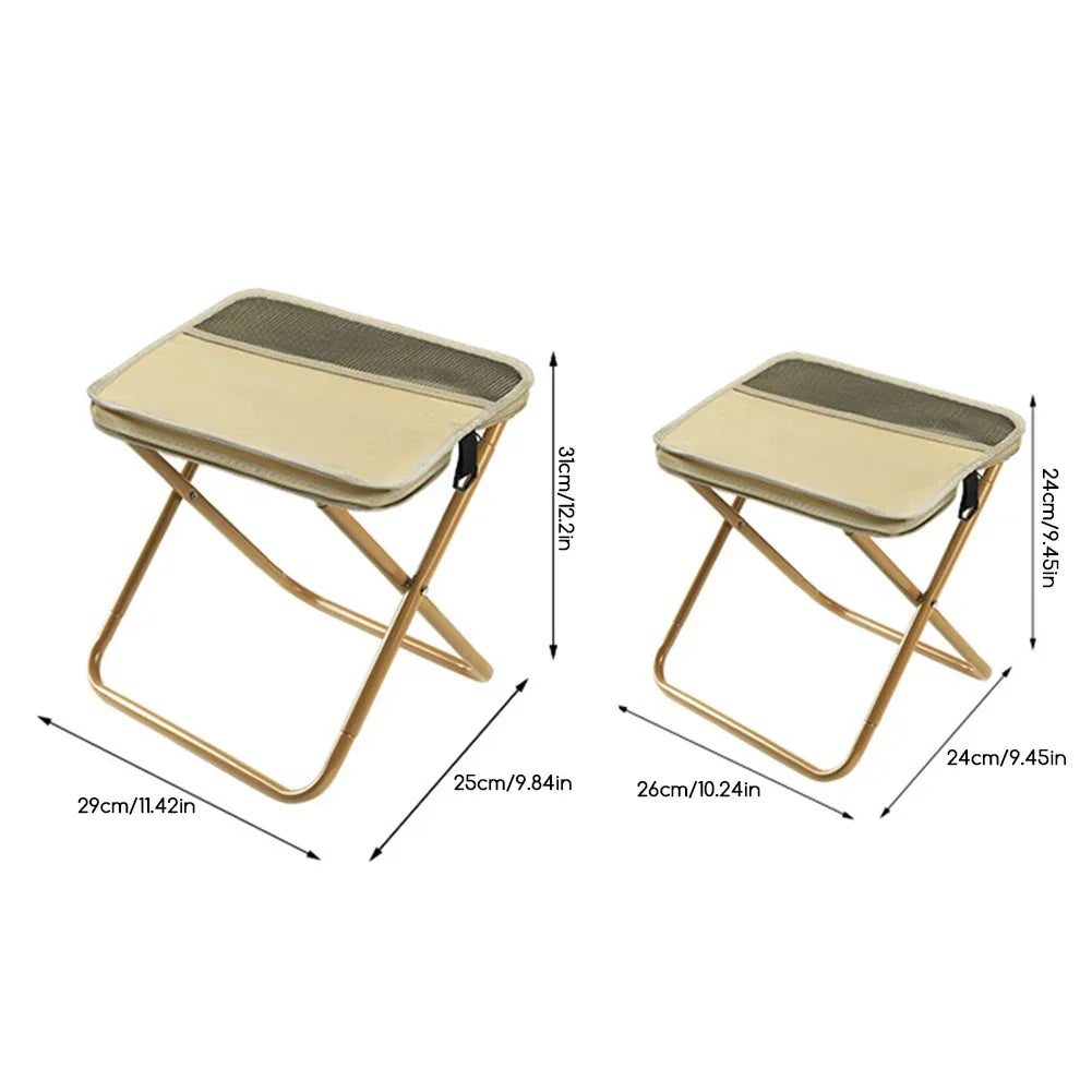 Foldable Backpack Stool – Portable Camping Chair for Outdoor Adventures - Image 6