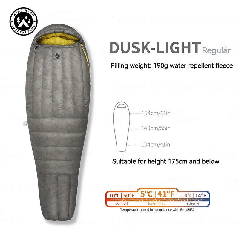 AEGISMAX Dusk Ultralight Down Sleeping Bag – Perfect for Outdoor Adventures - Image 9