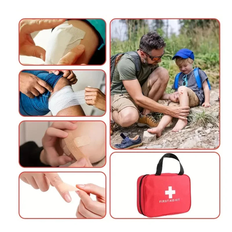 Comprehensive Easy-To-Carry First Aid Kit for Home & Outdoor Activities - Image 6