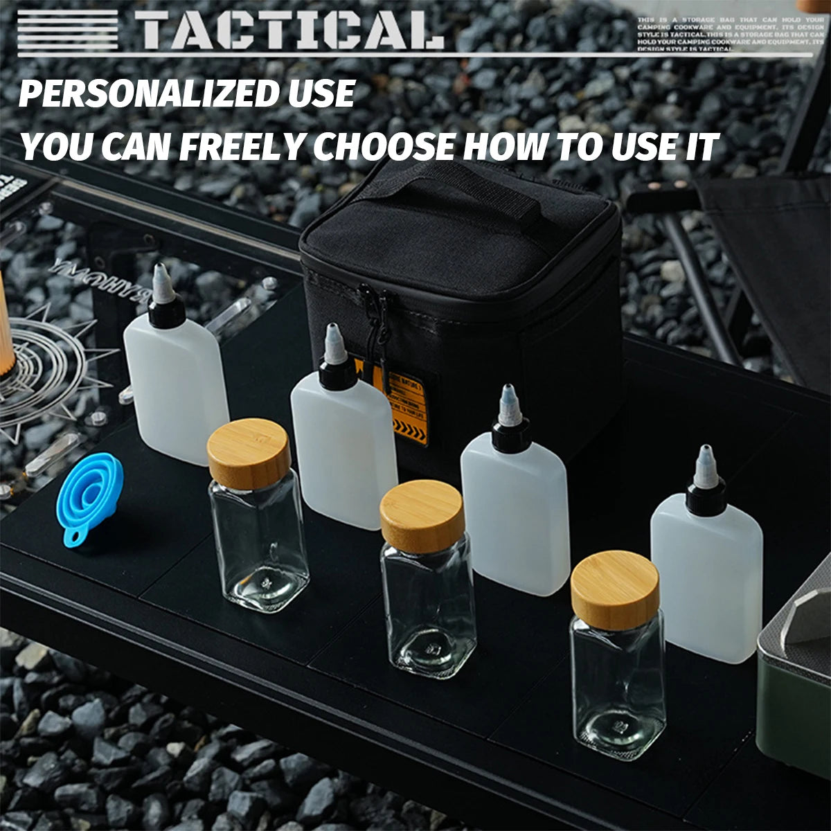 New Tactical Seasoning Bag – Versatile Outdoor Camping and Picnic Companion - Image 3
