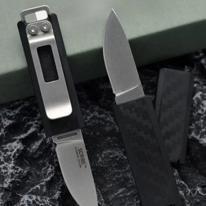 2425 Mini Pocket Fixed Blade: Compact Survival Knife for Outdoor Enthusiasts