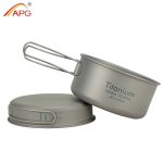 APG Ultralight Titanium Pan and Bowl Set – Perfect Cookware for Outdoor Enthusiasts