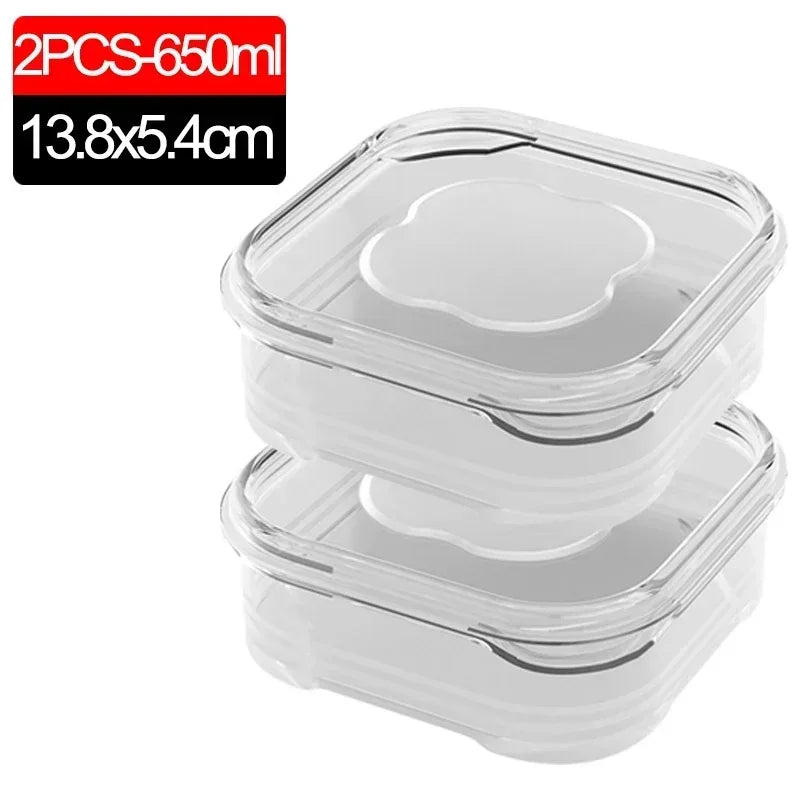 1/10PC Small Food Preservation Boxes – Transparent Kitchen Storage Solution - Image 10