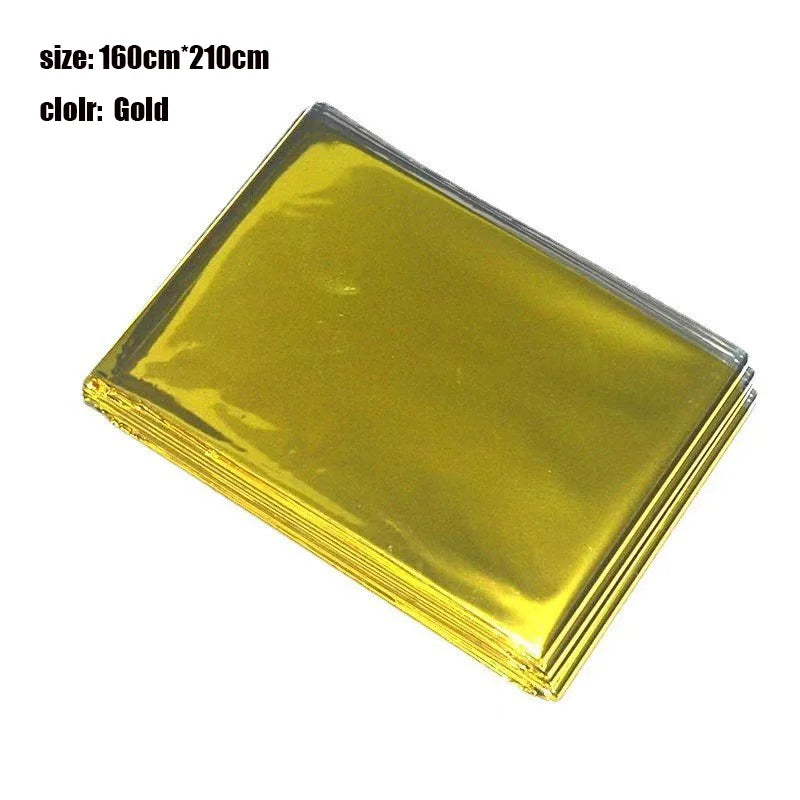 Outdoor Insulation Portable Foil Emergency Blanket – Essential Survival Gear - Image 5