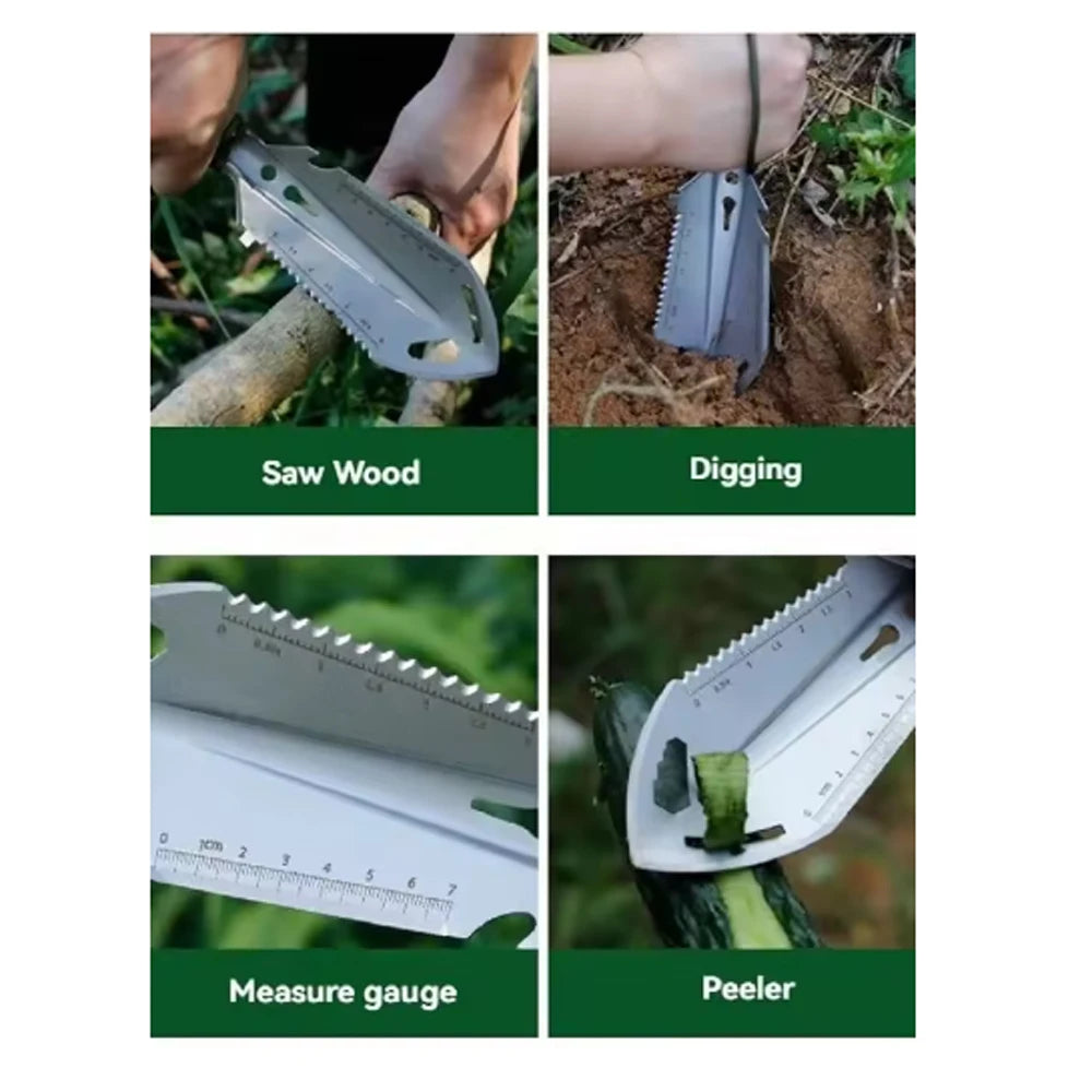 1PC Engineer Shovel – Versatile Military-Grade Tool for Outdoor Adventures - Image 6