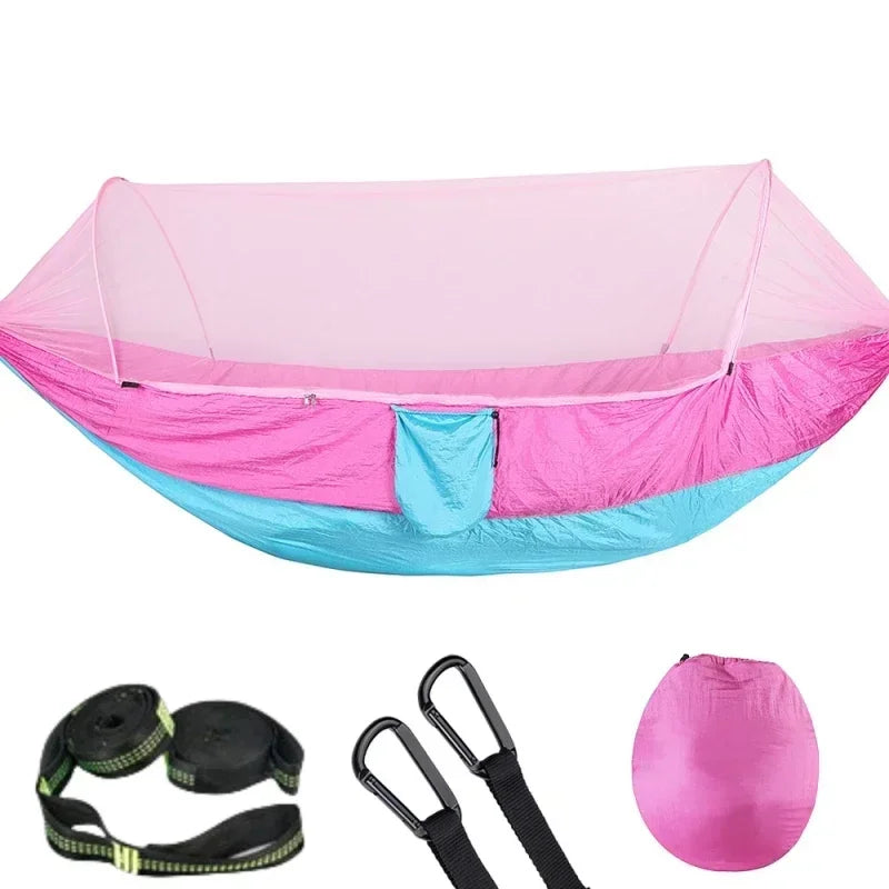 2023 Camping Hammock with Mosquito Net – Lightweight & Portable - Image 15
