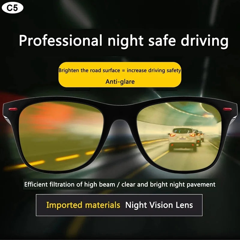 Enhance Your Vision with Night Vision Polarized Sunglasses - Image 2