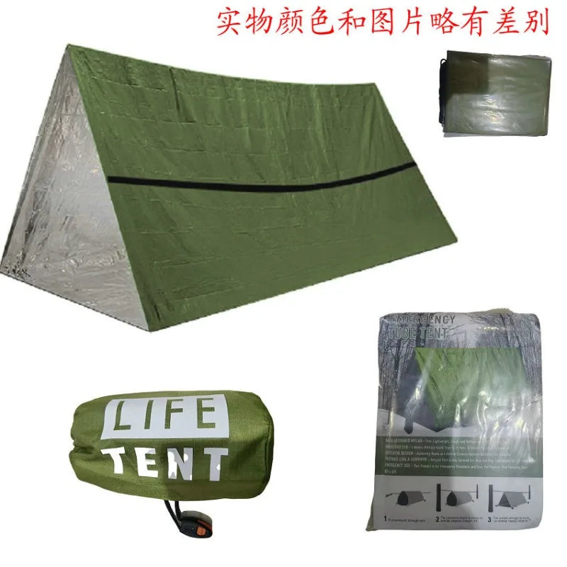 Outdoor Emergency Tent & Survival Blanket – Essential Gear for Adventurers