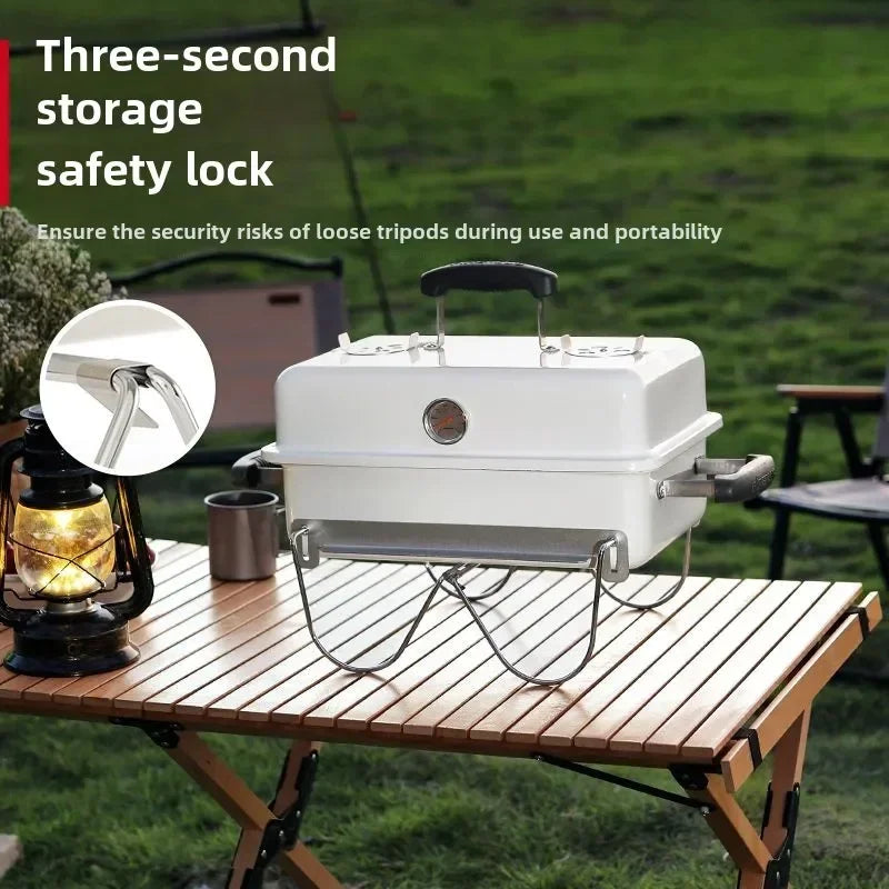 Charcoal Grill – Portable Outdoor BBQ for Camping and Picnics - Image 5
