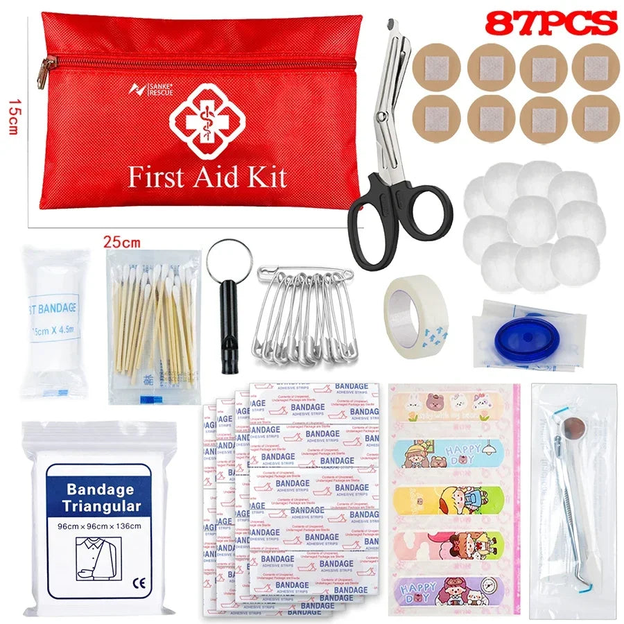 First Aid Kit 26-330 Piece All-Purpose Tactical Emergency Kit - Image 5