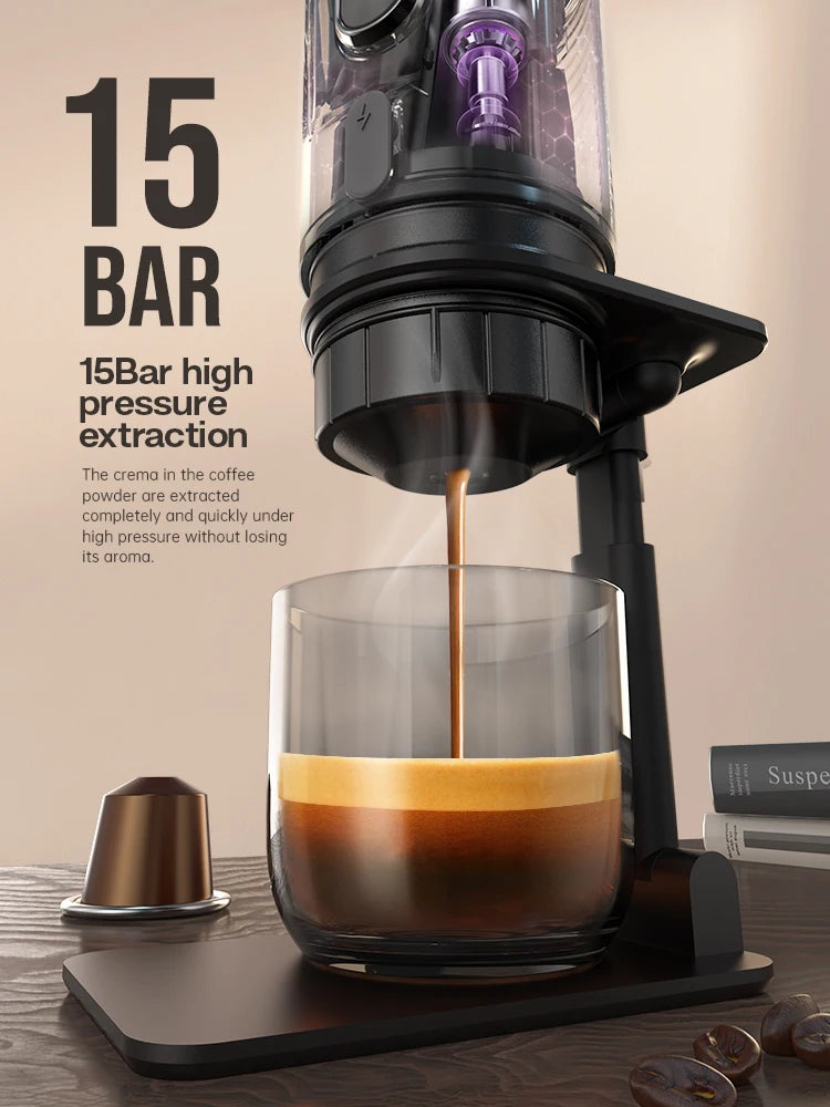 HiBREW Portable Coffee Machine – Your On-the-Go Espresso Solution - Image 4
