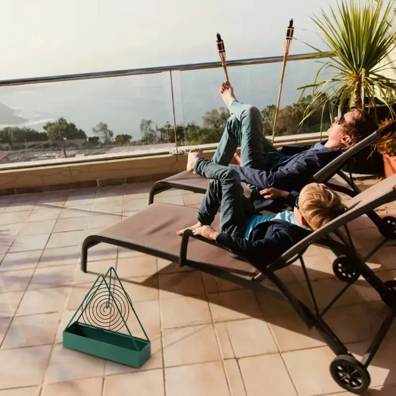 Iron Mosquito Coil Burner – Outdoor Summer Insect Repellent Essential - Image 3