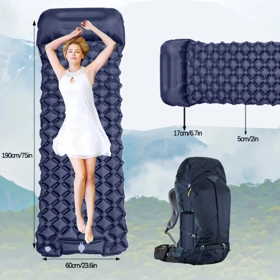 Outdoor Camping Inflatable Mattress – Ultimate Comfort for Adventurers