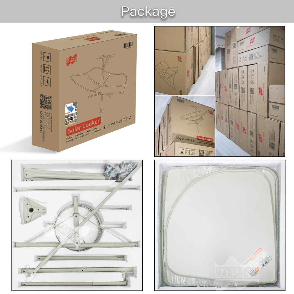 2000W Solar Cooker: Portable Outdoor BBQ Sun Reflective Heaters - Image 5