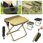 Foldable Backpack Stool – Portable Camping Chair for Outdoor Adventures