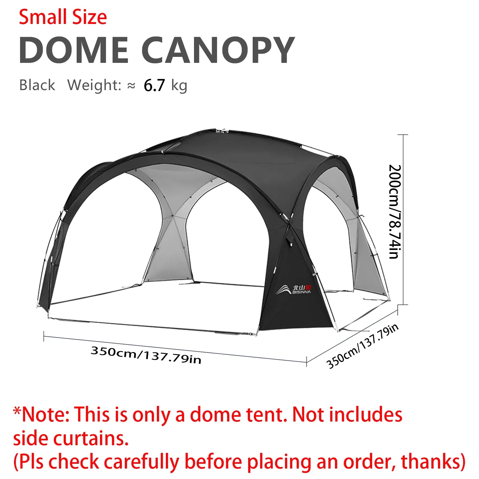 BISINNA Outdoor Camping Dome Tent – Luxury Canopy for Family Picnics - Image 10