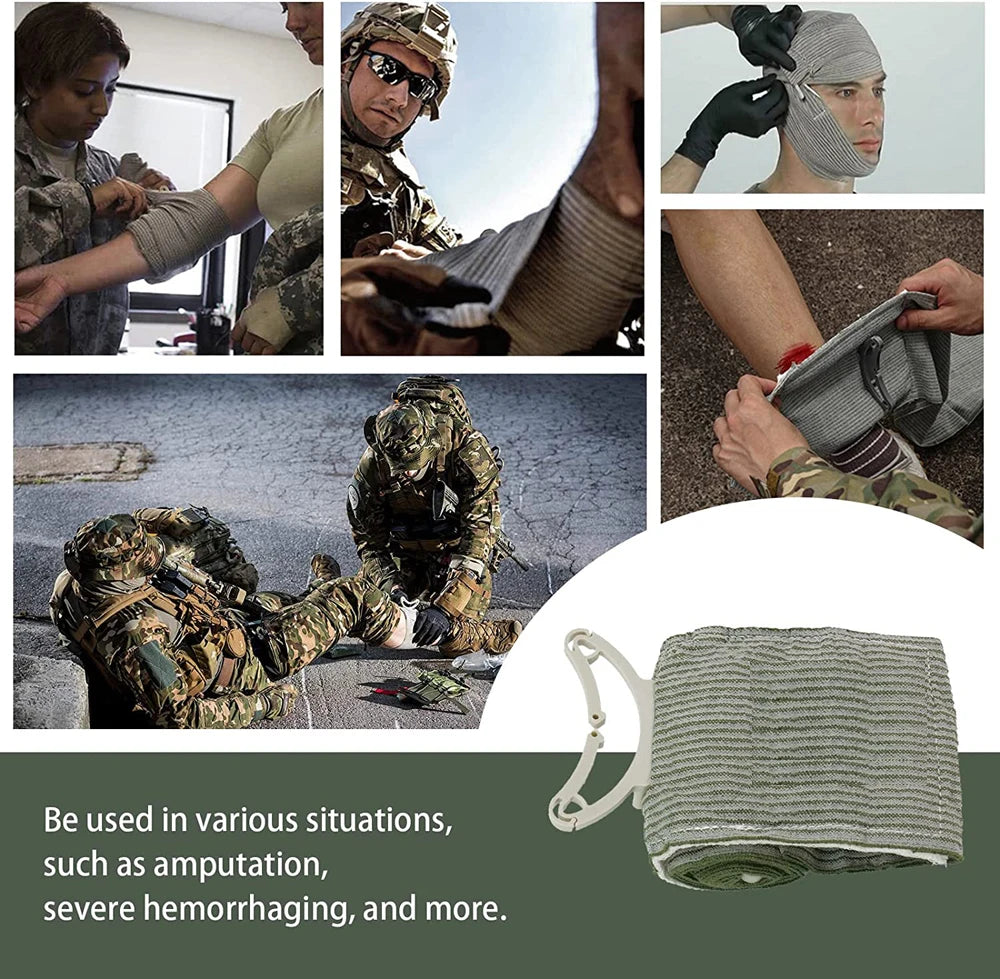 Israeli Bandage – 4/6in Emergency Combat Compression Dressing - Image 4