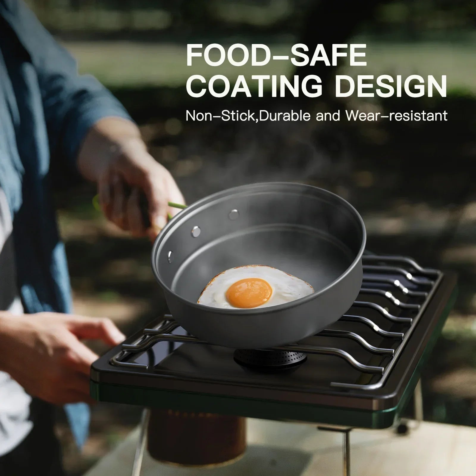 Lixada Portable Outdoor Tableware – Camping Cookware Set for 2-3 People - Image 2