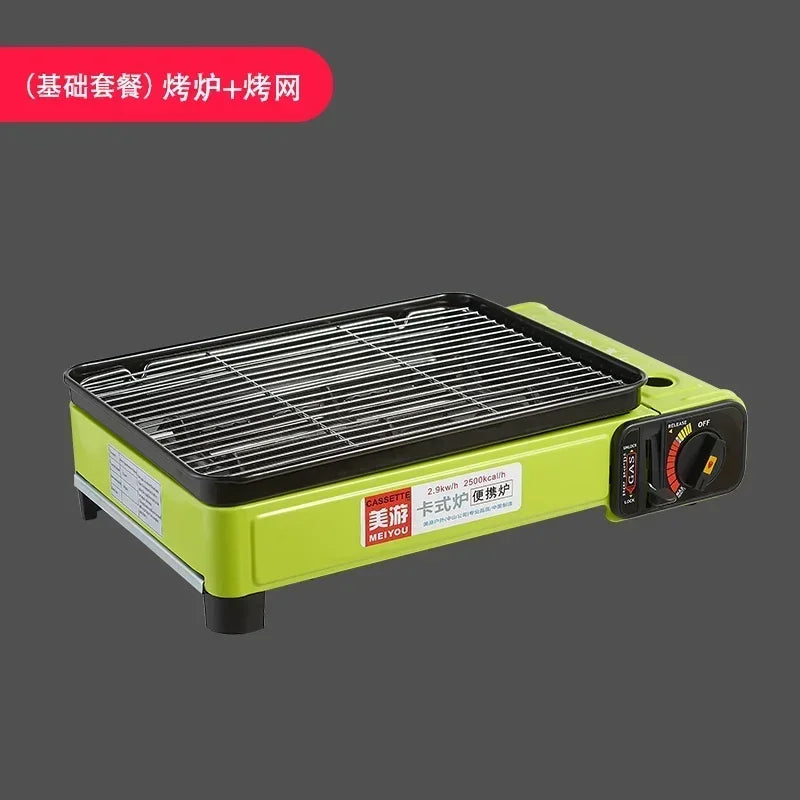 Portable Barbecue Stove – Smokeless Grill & Dual-Purpose Gas Oven - Image 10