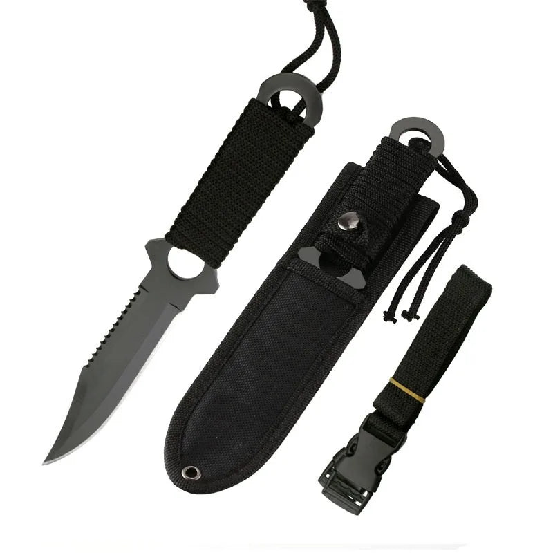 Field High Hardness Sharp Tactical Knife – Portable Wilderness Survival Tool - Image 6