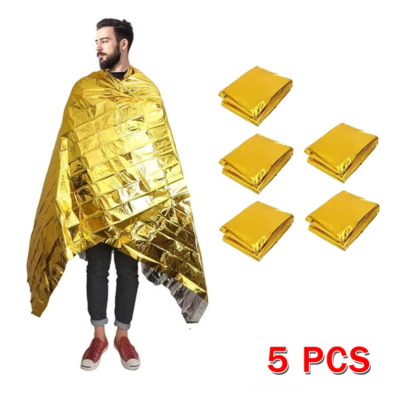 Outdoor Survival Emergency Blanket – Essential Gear for Adventure and Safety - Image 9