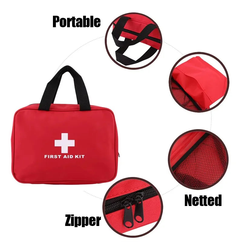 Comprehensive Easy-To-Carry First Aid Kit for Home & Outdoor Activities - Image 3
